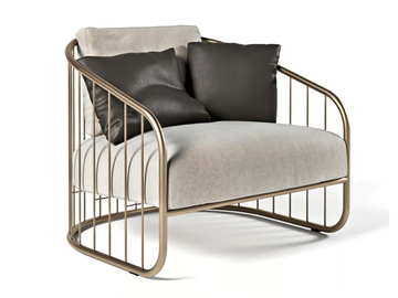 CHARLESTON - Fabric armchair by formitalia luxury group - view 2